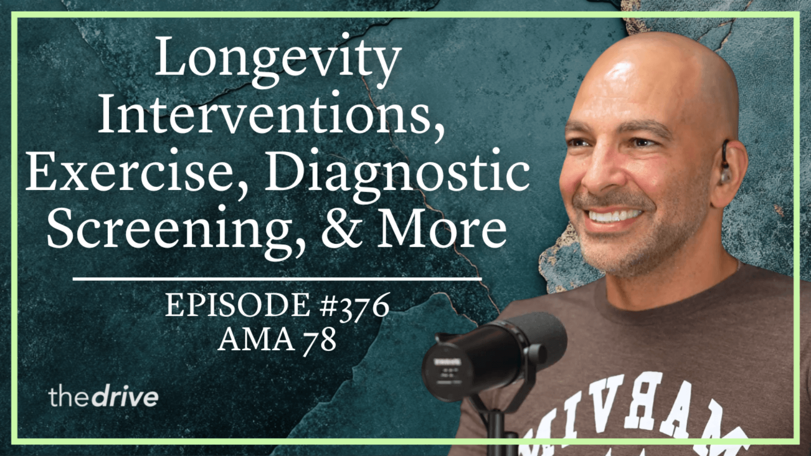 #376 – AMA #78: Longevity interventions, exercise, diagnostic screening, and managing high apoB, hypertension, metabolic health, and more